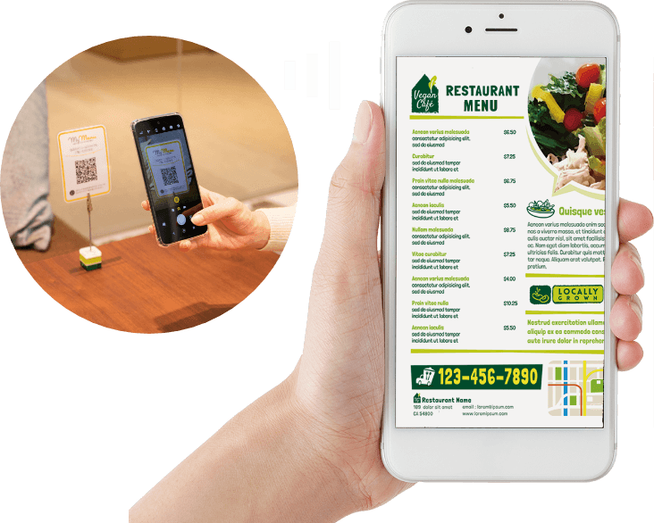 飲食店のメニューブックを無料で非接触化 Usen My Menu