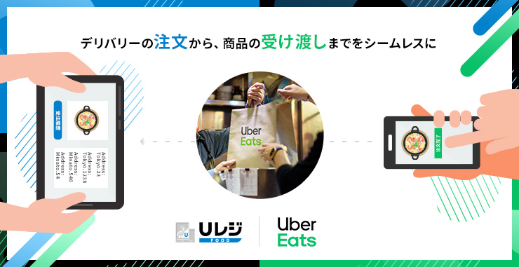 Uレジ Foodは Uber Eats と連携します Uレジ Food Ipadで使える多機能 低価格の飲食店専用posレジアプリ